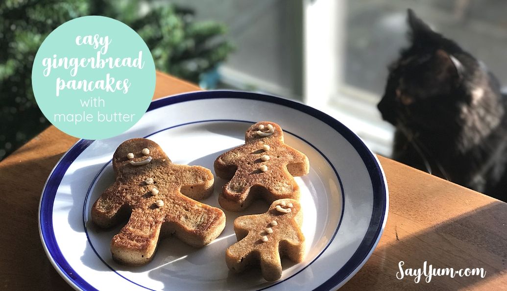 DIY Breakfast Gift Basket with Gingerbread Pancake Mix